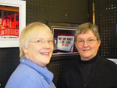 Dr. Bramham and Cam Collins