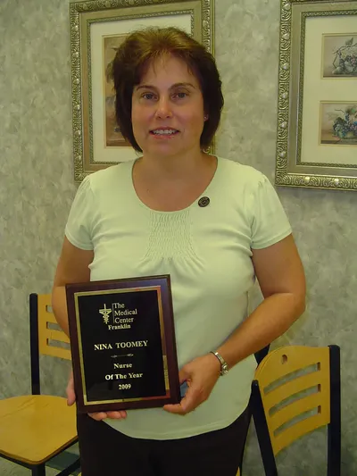 Nurse of the Year 2009 Nina Toomey