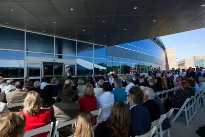 2018.10.11 uk medical school ribbon cutting lewis 0214