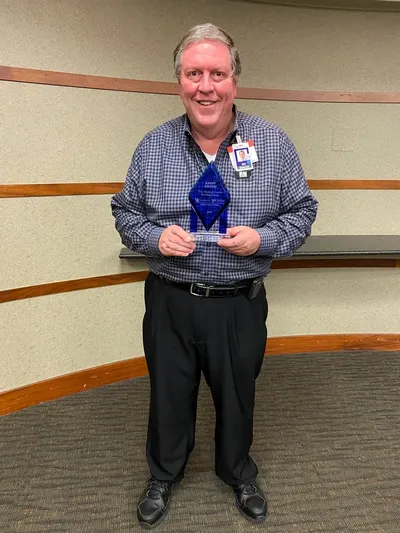 Karpf award Bill without mask