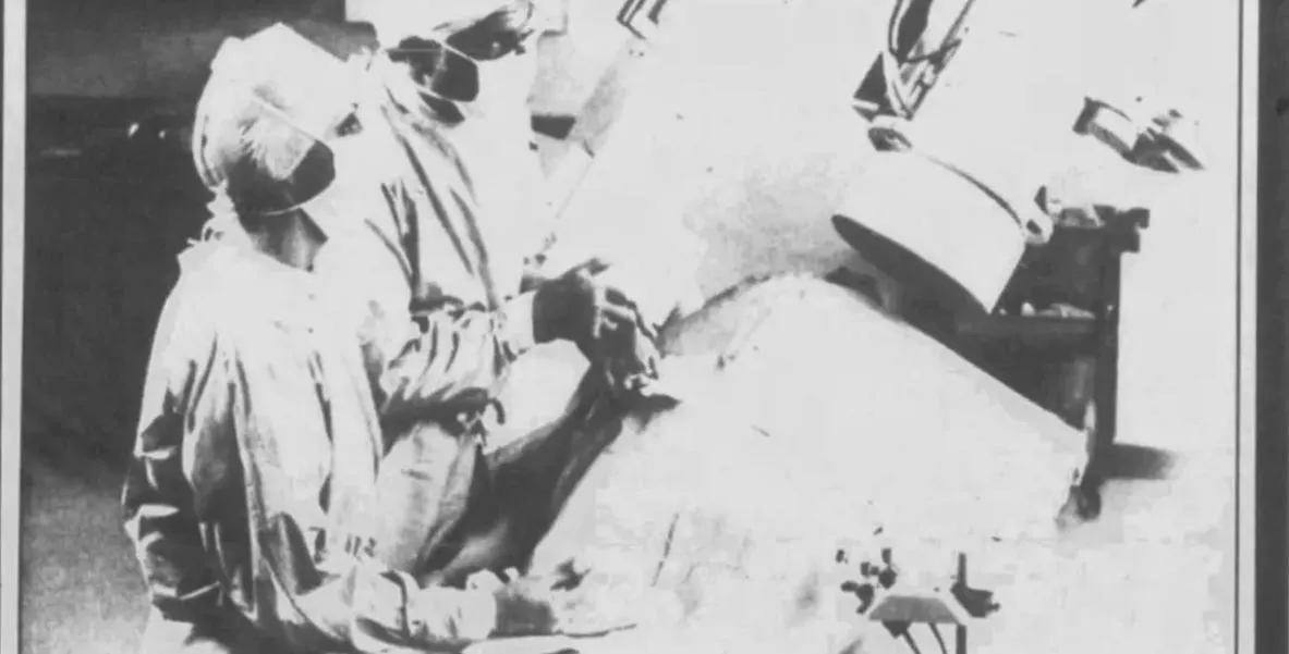 Cardiac Catheterization Lab 1984