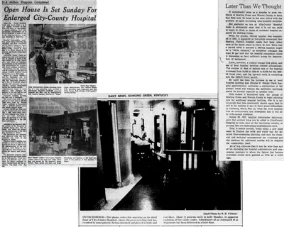 Hospital Outgrown 1956