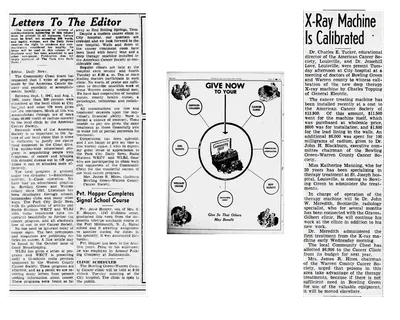 First Cancer Clinic 1946