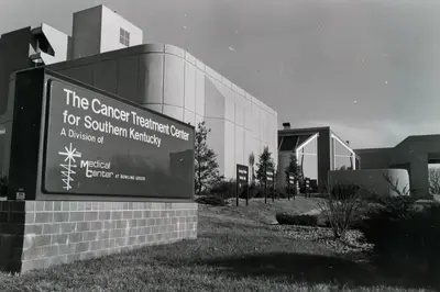 Med Center opens regions first ever cancer treatment center 1982-1983